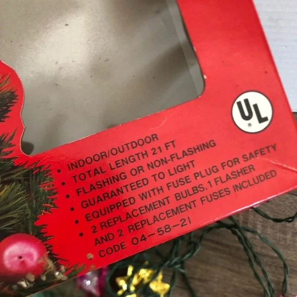 Vtg Multicoloured String Lights - Picture 8 of 13